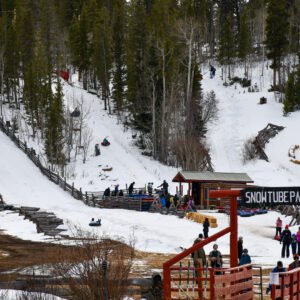 Snow Tubing at Beaver Meadows Resort Ranch in Red Feather Lakes, Colorado