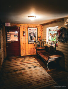 Potbelly Restaurant Entry Foyer, on County Highway 73c, Red Feather Lakes, CO