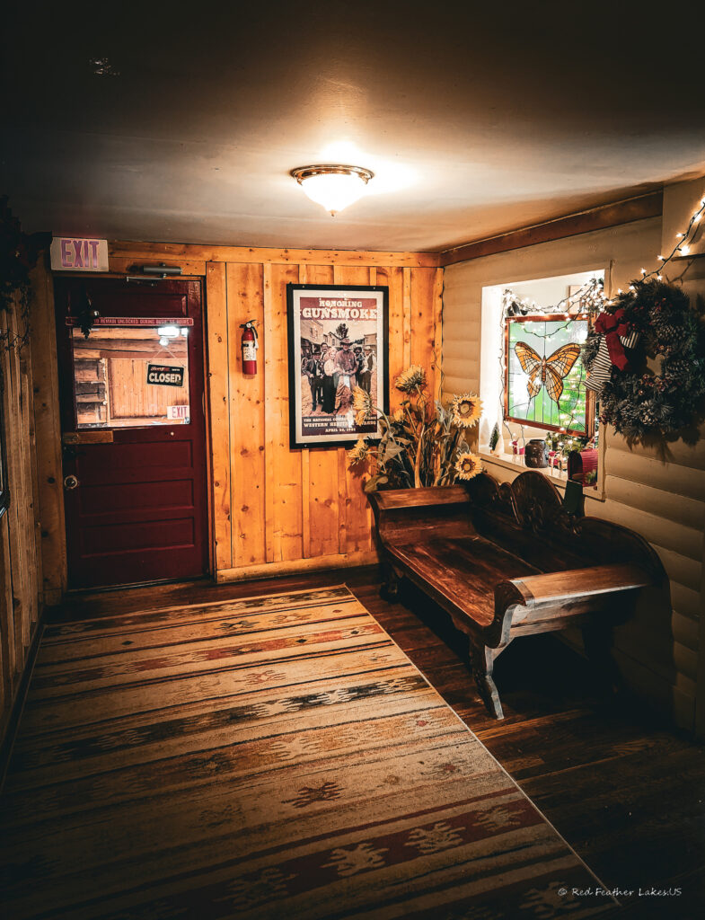 Potbelly Restaurant Entry Foyer, on County Highway 73c, Red Feather Lakes, CO