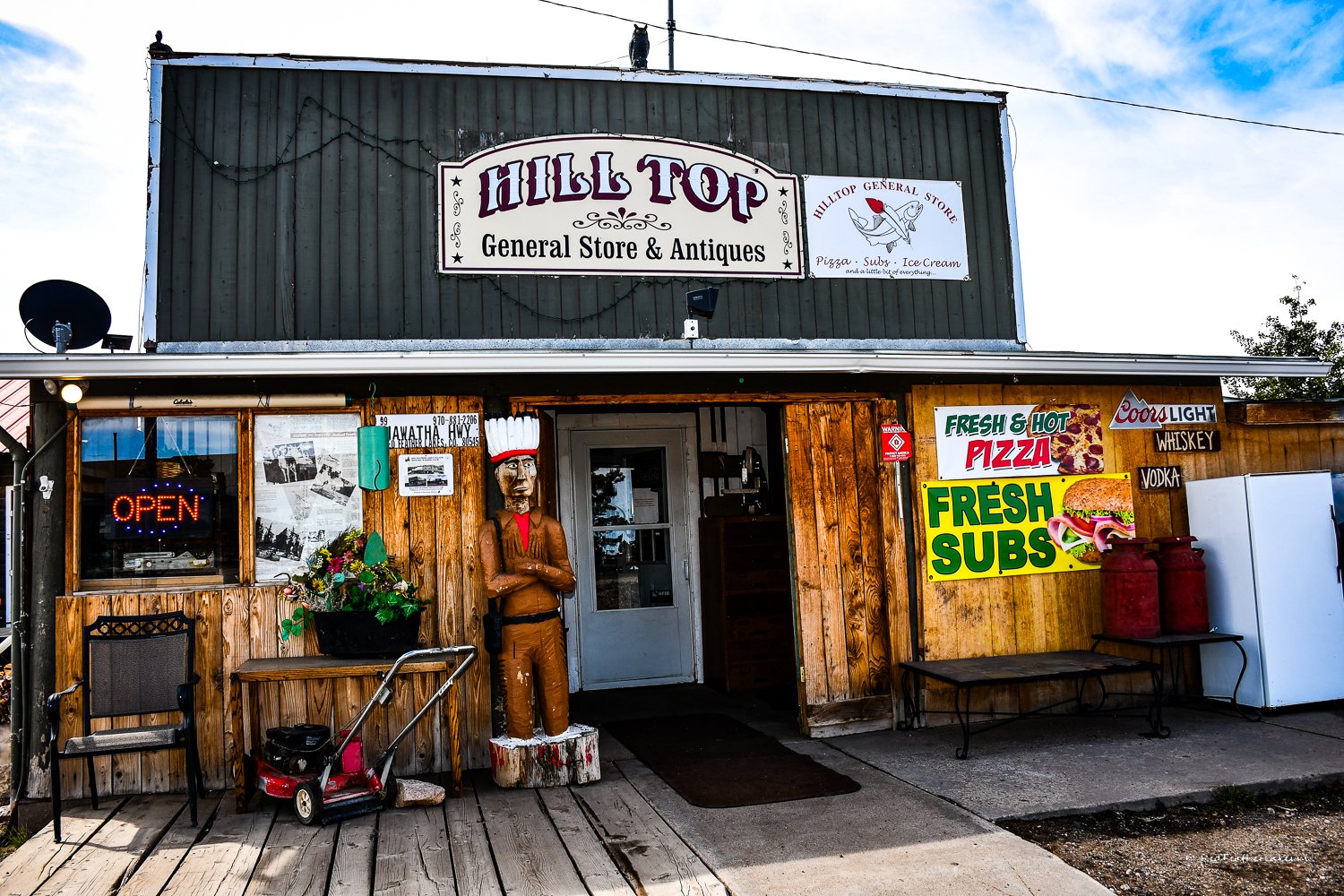 Photo of Hill Top General Store in Red Feather Lakes, Colorado