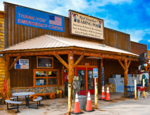 Red Feather Trading Post Groceries, Gifts, Tackle, Fishing & Hunting Licenses, lottery tickets at 41 Main Street in Red Feather Lakes Colorado