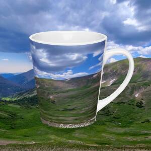 Colorado High Country Latte Mug — Red Feather Lakes, right side