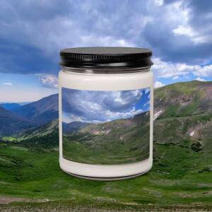 Colorado High Country Scented Soy Candle — Red Feather Lakes, front view