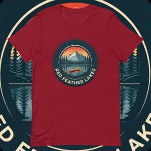 Red Feather Lakes Rainbow Trout Unisex T-Shirt