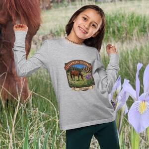 Livermore Wild Iris Youth Long Sleeve Tee