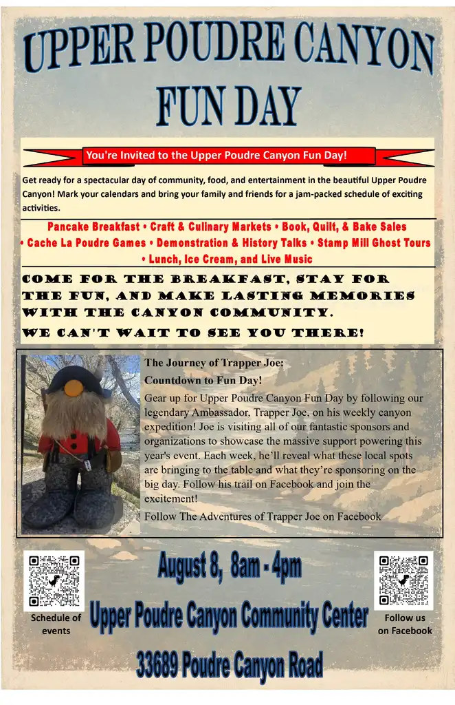 Upper Poudre Canyon Fun Day