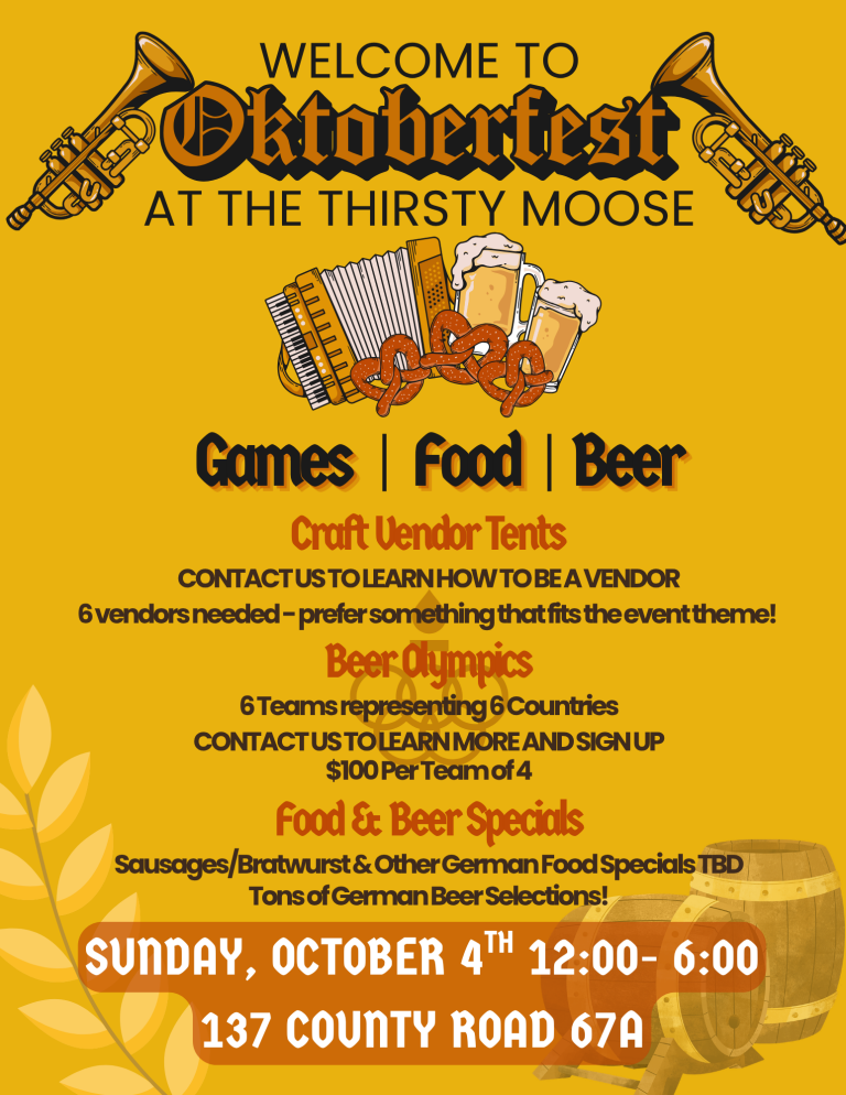 Octoberfest at The Thirsty Moose