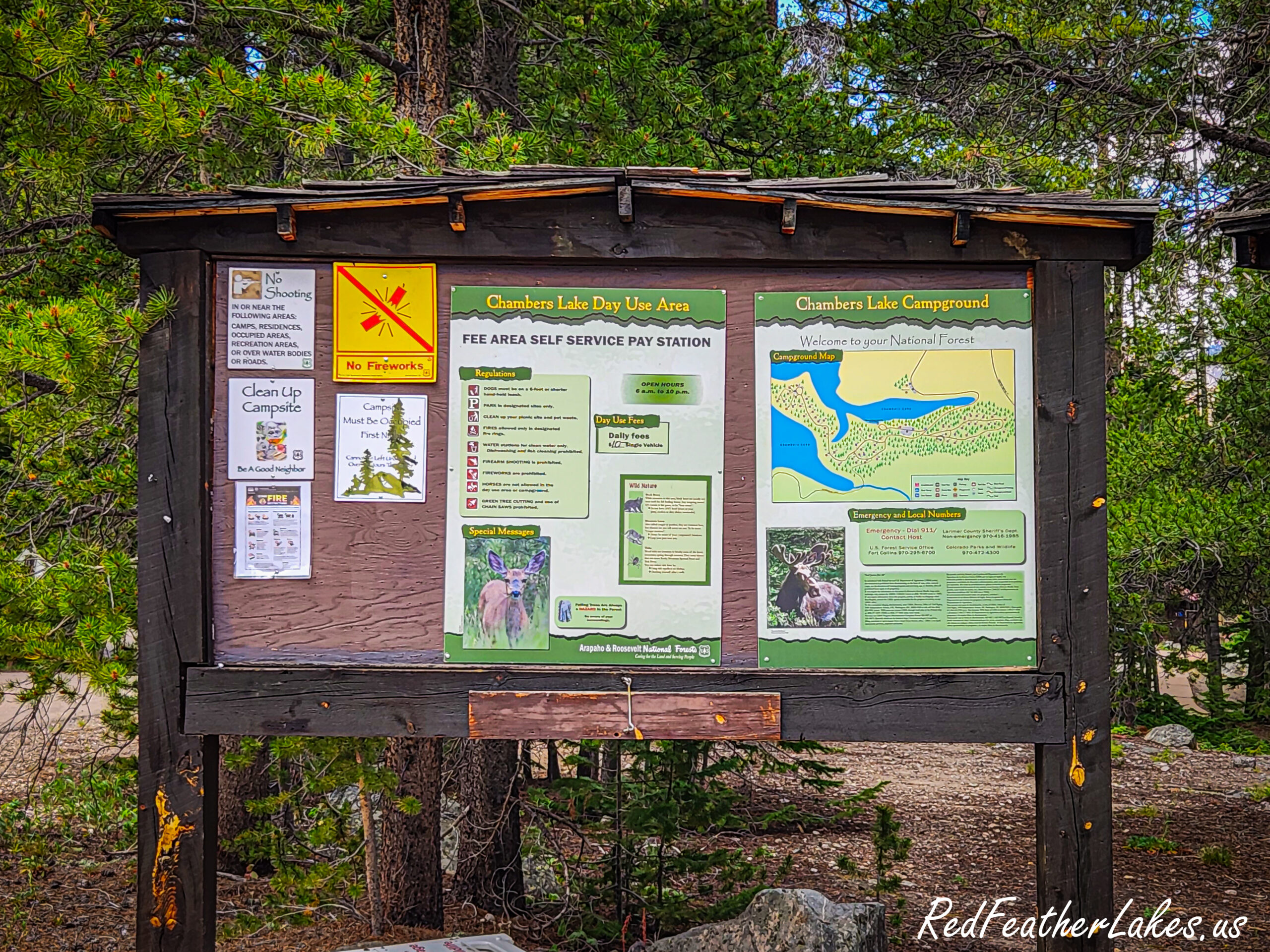 Chambers Lake, Colorado