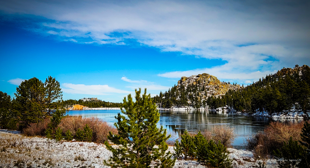 Parvin Lake — a fishing spot in Northwest Larimer County, Colorado
