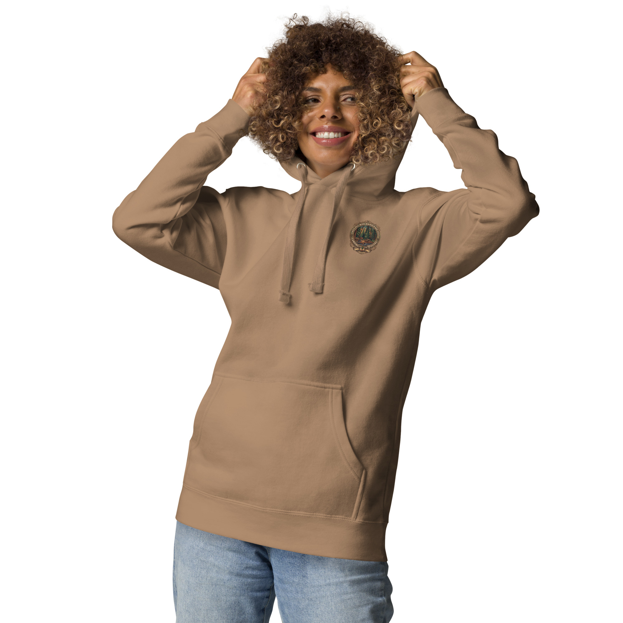 Not All Who Wander Are Lost — Camping on the Poudre Hoodie - Image 4