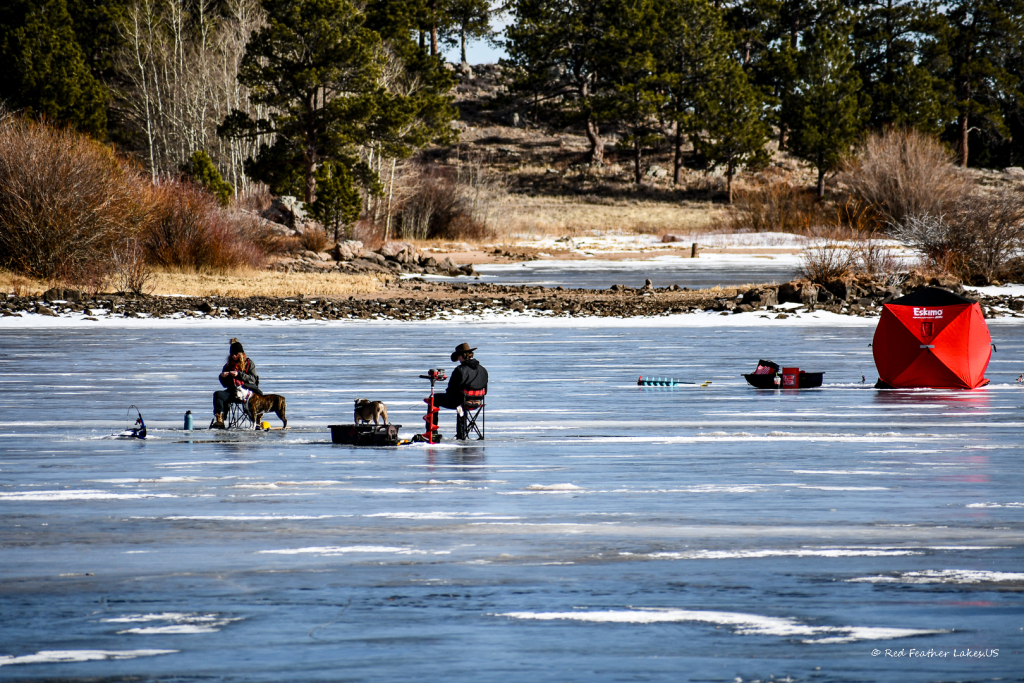 West Lake — a fishing spot in Northwest Larimer County, Colorado